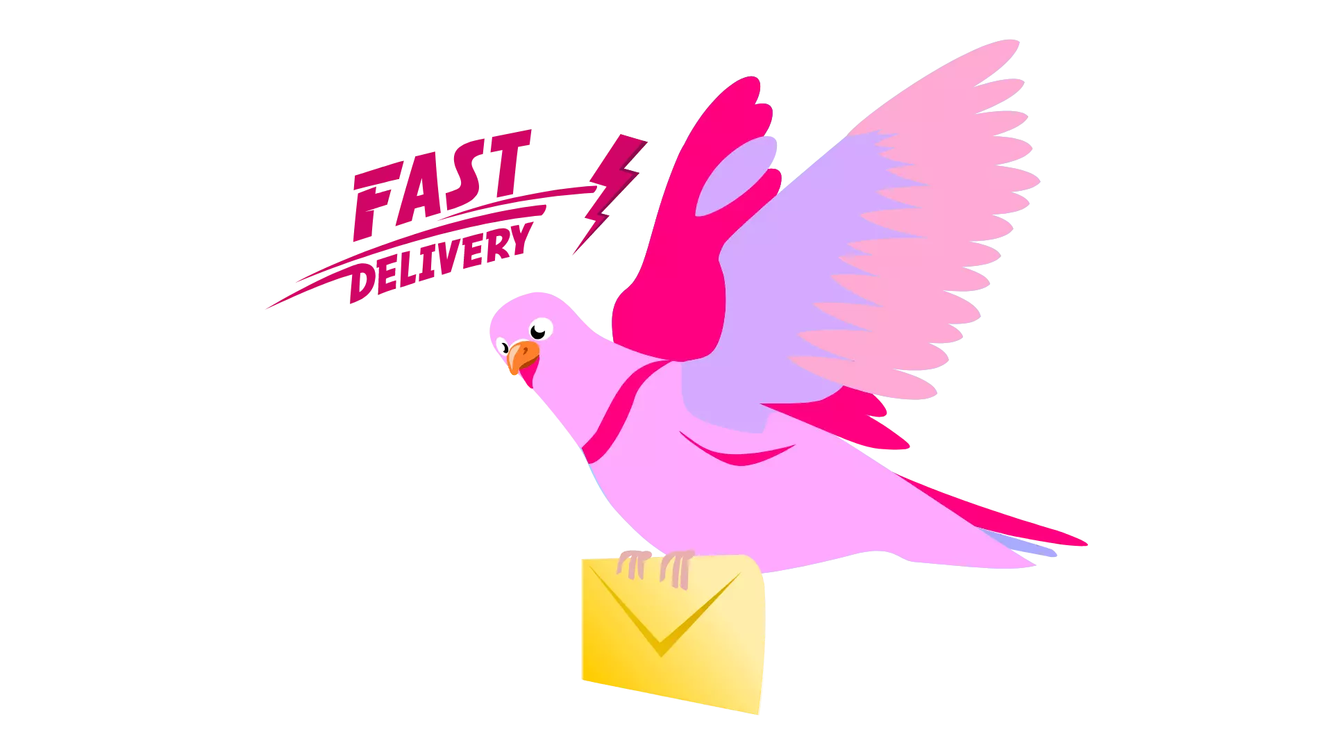 a picture of delivery